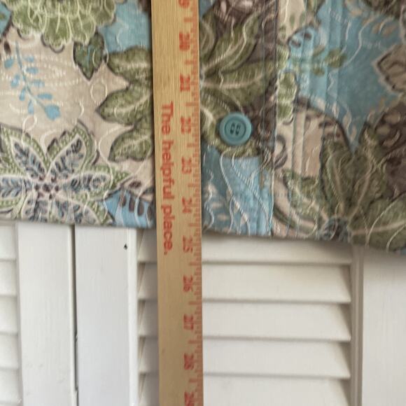 Rebecca Malone Bohemian Large Bohemian Turquoise Sage Brown Jacket Pockets EUC - Picture 10 of 16